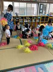 お誕生日会乳児